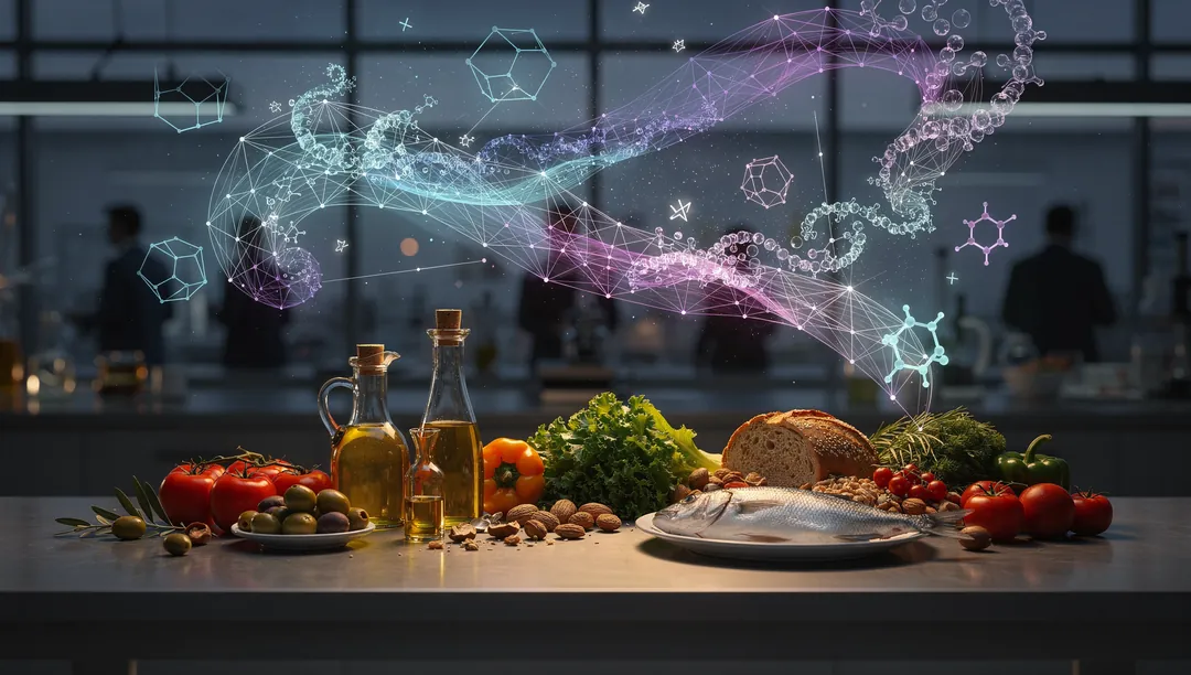 地中海飲食啟動微型蛋白:AI 視角解讀抗衰老嘅分子密碼